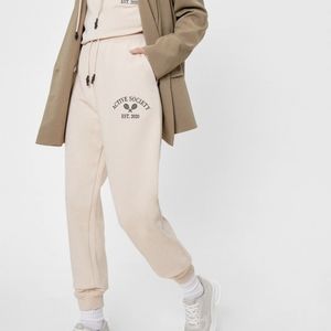 Active Society Embroidered sweatpants